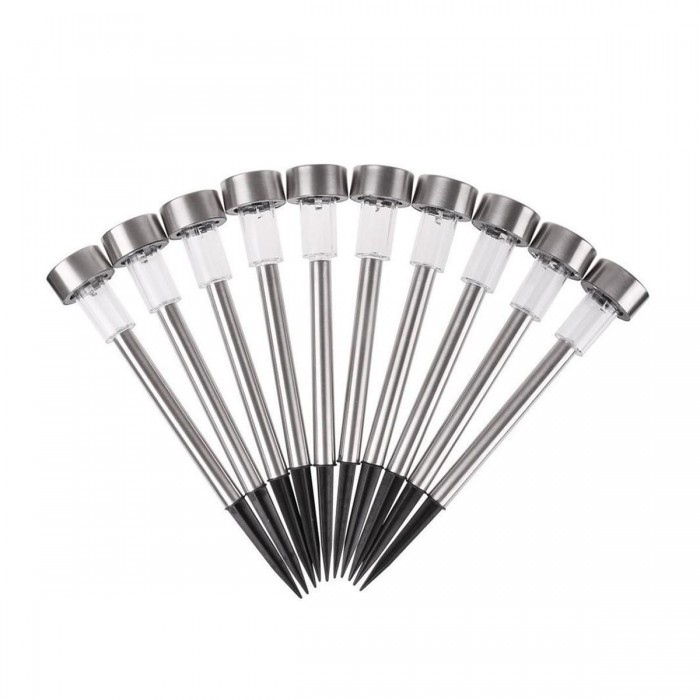 GloboStar® 71520-10 ΣΕΤ 10 Τεμαχίων Αυτόνομα Ηλιακά Φωτιστικά LED SMD 1W 100lm με Ενσωματωμένη Μπαταρία 600mAh - Φωτοβολταϊκό Πάνελ με Αισθητήρα Ημέρας-Νύχτας Αδιάβροχο IP65 Φανάρι Κήπου Στρογγυλό Ψυχρό Λευκό 6000K GloboStar® 71520-10 ΣΕΤ 10 Τεμαχίων Αυτόνομα Ηλιακά Φωτιστικά LED SMD 1W 100lm με Ενσωματωμένη Μπαταρία 600mAh - Φωτοβολταϊκό Πάνελ με Αισθητήρα Ημέρας-Νύχτας Αδιάβροχο IP65 Φανάρι Κήπου Στρογγυλό Ψυχρό Λευκό 6000K