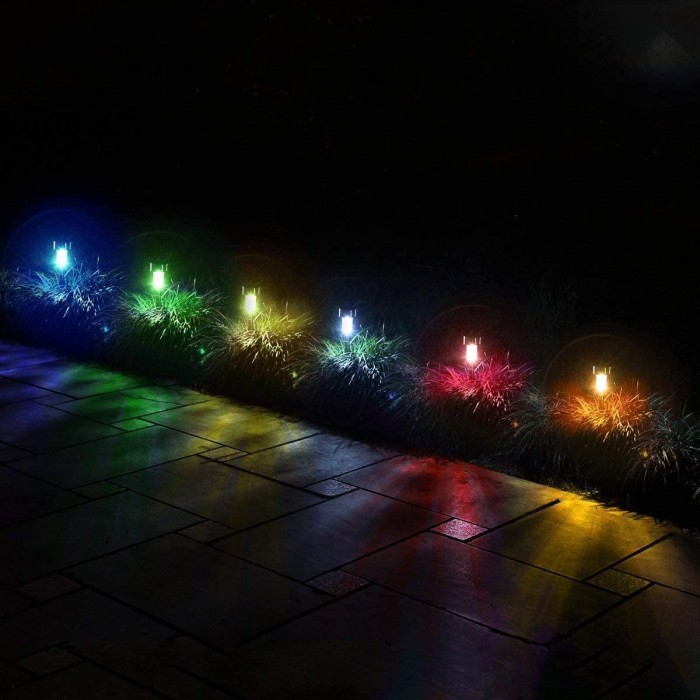 GloboStar® 71522-10 ΣΕΤ 10 Τεμαχίων Αυτόνομα Ηλιακά Φωτιστικά LED SMD 1W 90lm με Ενσωματωμένη Μπαταρία 600mAh - Φωτοβολταϊκό Πάνελ με Αισθητήρα Ημέρας-Νύχτας Αδιάβροχο IP65 Φανάρι Κήπου Στρογγυλό Πολύχρωμο RGB GloboStar® 71522-10 ΣΕΤ 10 Τεμαχίων Αυτόνομα Ηλιακά Φωτιστικά LED SMD 1W 90lm με Ενσωματωμένη Μπαταρία 600mAh - Φωτοβολταϊκό Πάνελ με Αισθητήρα Ημέρας-Νύχτας Αδιάβροχο IP65 Φανάρι Κήπου Στρογγυλό Πολύχρωμο RGB