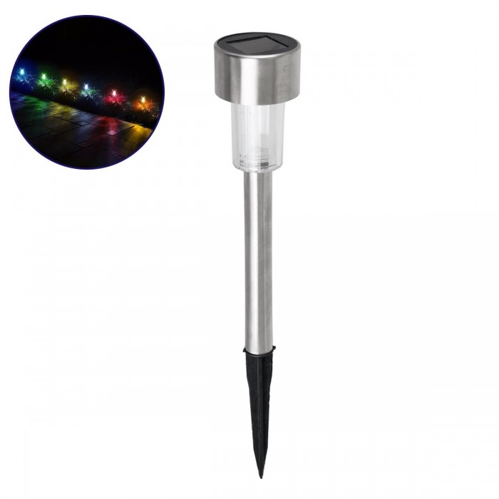 GloboStar® 71522 Αυτόνομο Ηλιακό Φωτιστικό LED SMD 1W 90lm με Ενσωματωμένη Μπαταρία 600mAh - Φωτοβολταϊκό Πάνελ με Αισθητήρα Ημέρας-Νύχτας Αδιάβροχο IP65 Φανάρι Κήπου Στρογγυλό Πολύχρωμο RGB GloboStar® 71522 Αυτόνομο Ηλιακό Φωτιστικό LED SMD 1W 90lm με Ενσωματωμένη Μπαταρία 600mAh - Φωτοβολταϊκό Πάνελ με Αισθητήρα Ημέρας-Νύχτας Αδιάβροχο IP65 Φανάρι Κήπου Στρογγυλό Πολύχρωμο RGB