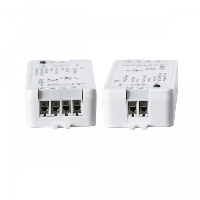 GloboStar® 71546 V3 SKYDANCE DC RF 2.4Ghz Dimmer High Speed Controller 3 Καναλιών DC 12-24V 3 x 5A 96W - Max 12A 288W - IP20 Μ10 x Π3.5 x Υ2cm - 5 Years Warranty