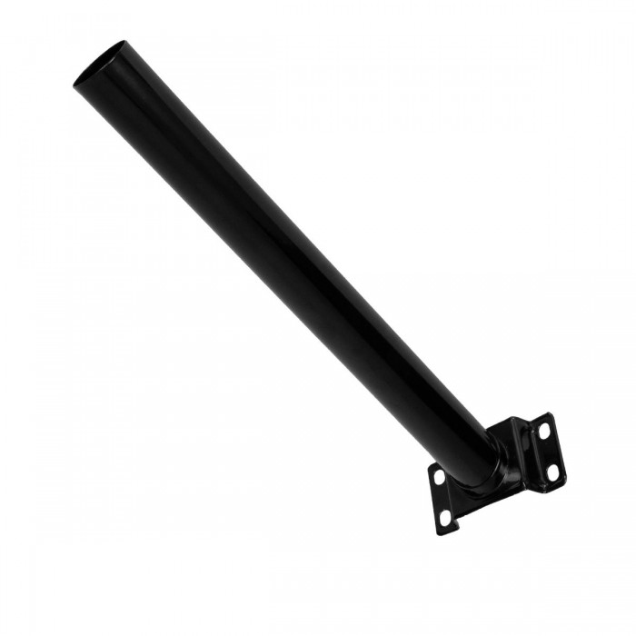 GloboStar® 71549 Μεταλλική Βάση Στήριξης M50cm x Φ50mm για Φωτιστικά Δρόμου Street Lights με Διάμετρο Βάσης από Φ50mm έως Φ60mm