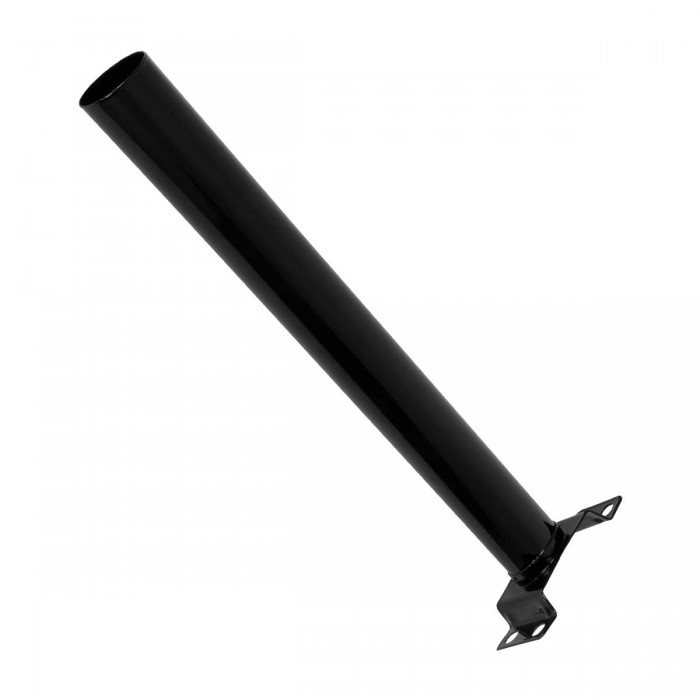 GloboStar® 71549 Μεταλλική Βάση Στήριξης M50cm x Φ50mm για Φωτιστικά Δρόμου Street Lights με Διάμετρο Βάσης από Φ50mm έως Φ60mm