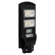 GloboStar® 71551 Αυτόνομο Ηλιακό Φωτιστικό Δρόμου Street Light LED SMD 100W 8000lm με Ενσωματωμένη Μπαταρία Li-ion 5500mAh - Φωτοβολταϊκό Πάνελ με Αισθητήρα Ημέρας-Νύχτας PIR Αισθητήρα Κίνησης και Ασύρματο Χειριστήριο Αδιάβροχο IP65 Ψυχρό Λευκό 6000K