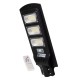 GloboStar® 71552 Αυτόνομο Ηλιακό Φωτιστικό Δρόμου Street Light LED SMD 150W 12000lm με Ενσωματωμένη Μπαταρία Li-ion 9000mAh - Φωτοβολταϊκό Πάνελ με Αισθητήρα Ημέρας-Νύχτας PIR Αισθητήρα Κίνησης και Ασύρματο Χειριστήριο Αδιάβροχο IP65 Ψυχρό Λευκό 6000K