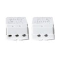 GloboStar® 71565 V2-L SKYDANCE DC RF 2.4Ghz Dimmer High Speed Controller & Push Dimming 2 Κανάλια DC 12-48V 2 x 8A 384W - Max 16.5A 384W - IP20 Μ17.5 x Π4.5 x Υ2.5cm - 5 Years Warranty