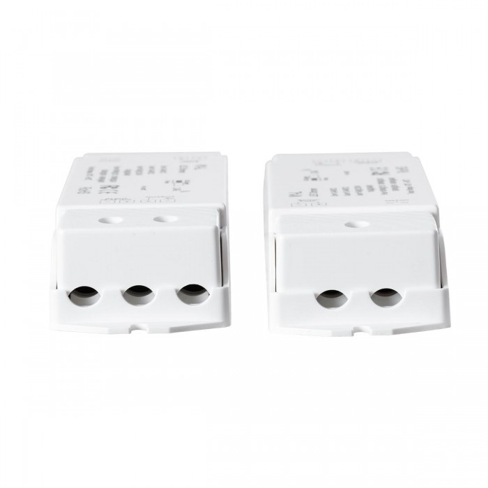 GloboStar® 71568 V1-L SKYDANCE DC RF 2.4Ghz Dimmer High Speed Controller & Push Dimming 1 Κανάλι DC 12-48V 1 x 15A 480W - Max 15A 480W - IP20 Μ17.5 x Π4.5 x Υ2.5cm - 5 Years Warranty