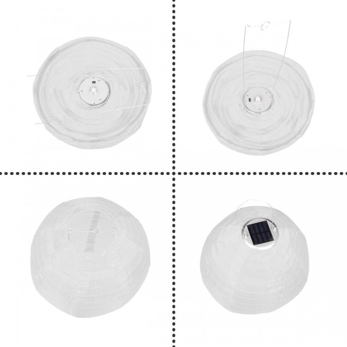 GloboStar® 71591 Αυτόνομο Ηλιακό Φωτιστικό Υφασμάτινη Λευκή Μπάλα Φ30cm LED SMD 1W 100lm με Ενσωματωμένη Μπαταρία 1200mAh - Φωτοβολταϊκό Πάνελ με Αισθητήρα Ημέρας-Νύχτας Αδιάβροχο IP65 Ψυχρό Λευκό 6000K GloboStar® 71591 Αυτόνομο Ηλιακό Φωτιστικό Υφασμάτινη Λευκή Μπάλα Φ30cm LED SMD 1W 100lm με Ενσωματωμένη Μπαταρία 1200mAh - Φωτοβολταϊκό Πάνελ με Αισθητήρα Ημέρας-Νύχτας Αδιάβροχο IP65 Ψυχρό Λευκό 6000K