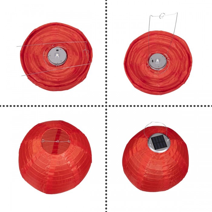 GloboStar® 71592 Αυτόνομο Ηλιακό Φωτιστικό Υφασμάτινη Κόκκινη Μπάλα Φ30cm LED SMD 1W 100lm με Ενσωματωμένη Μπαταρία 1200mAh - Φωτοβολταϊκό Πάνελ με Αισθητήρα Ημέρας-Νύχτας Αδιάβροχο IP65 Ψυχρό Λευκό 6000K GloboStar® 71592 Αυτόνομο Ηλιακό Φωτιστικό Υφασμάτινη Κόκκινη Μπάλα Φ30cm LED SMD 1W 100lm με Ενσωματωμένη Μπαταρία 1200mAh - Φωτοβολταϊκό Πάνελ με Αισθητήρα Ημέρας-Νύχτας Αδιάβροχο IP65 Ψυχρό Λευκό 6000K