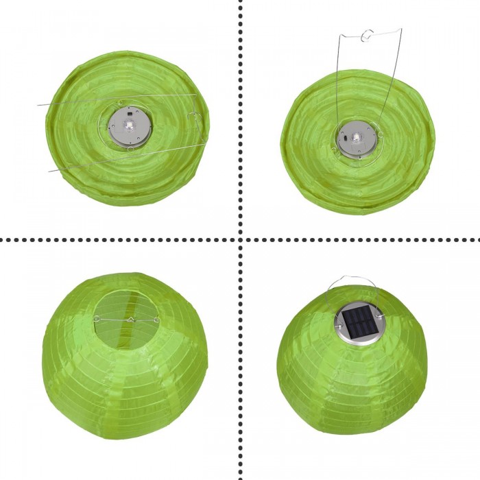 GloboStar® 71593 Αυτόνομο Ηλιακό Φωτιστικό Υφασμάτινη Πράσινη Μπάλα Φ30cm LED SMD 1W 100lm με Ενσωματωμένη Μπαταρία 1200mAh - Φωτοβολταϊκό Πάνελ με Αισθητήρα Ημέρας-Νύχτας Αδιάβροχο IP65 Ψυχρό Λευκό 6000K GloboStar® 71593 Αυτόνομο Ηλιακό Φωτιστικό Υφασμάτινη Πράσινη Μπάλα Φ30cm LED SMD 1W 100lm με Ενσωματωμένη Μπαταρία 1200mAh - Φωτοβολταϊκό Πάνελ με Αισθητήρα Ημέρας-Νύχτας Αδιάβροχο IP65 Ψυχρό Λευκό 6000K