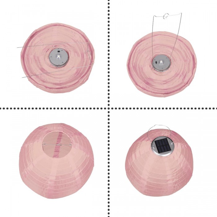 GloboStar® 71595 Αυτόνομο Ηλιακό Φωτιστικό Υφασμάτινη Ροζ Μπάλα Φ30cm LED SMD 1W 100lm με Ενσωματωμένη Μπαταρία 1200mAh - Φωτοβολταϊκό Πάνελ με Αισθητήρα Ημέρας-Νύχτας Αδιάβροχο IP65 Ψυχρό Λευκό 6000K GloboStar® 71595 Αυτόνομο Ηλιακό Φωτιστικό Υφασμάτινη Ροζ Μπάλα Φ30cm LED SMD 1W 100lm με Ενσωματωμένη Μπαταρία 1200mAh - Φωτοβολταϊκό Πάνελ με Αισθητήρα Ημέρας-Νύχτας Αδιάβροχο IP65 Ψυχρό Λευκό 6000K