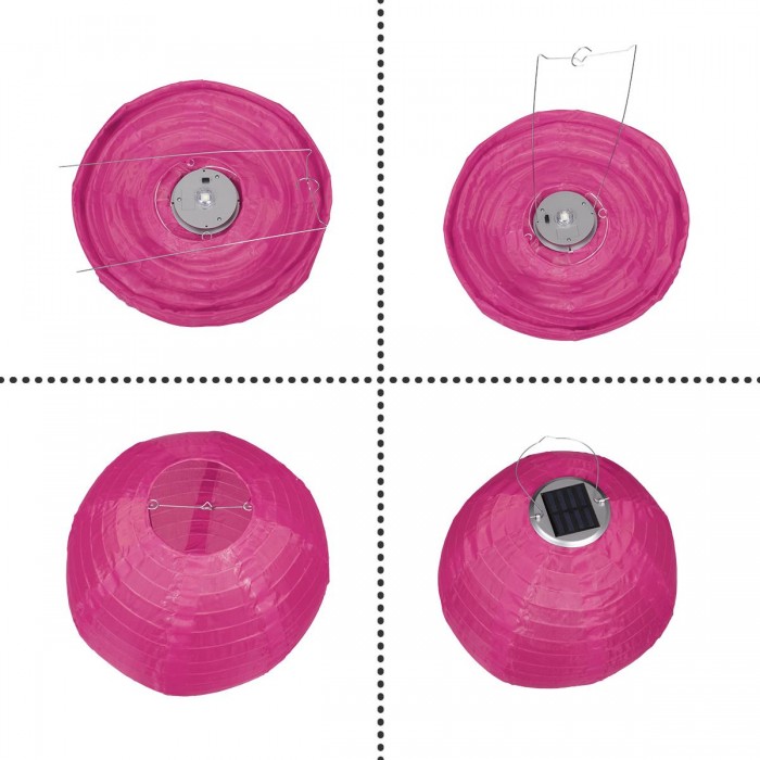 GloboStar® 71596 Αυτόνομο Ηλιακό Φωτιστικό Υφασμάτινη Φούξια Μπάλα Φ30cm LED SMD 1W 100lm με Ενσωματωμένη Μπαταρία 1200mAh - Φωτοβολταϊκό Πάνελ με Αισθητήρα Ημέρας-Νύχτας Αδιάβροχο IP65 Ψυχρό Λευκό 6000K GloboStar® 71596 Αυτόνομο Ηλιακό Φωτιστικό Υφασμάτινη Φούξια Μπάλα Φ30cm LED SMD 1W 100lm με Ενσωματωμένη Μπαταρία 1200mAh - Φωτοβολταϊκό Πάνελ με Αισθητήρα Ημέρας-Νύχτας Αδιάβροχο IP65 Ψυχρό Λευκό 6000K