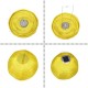 GloboStar® 71599 Αυτόνομο Ηλιακό Φωτιστικό Υφασμάτινη Κίτρινη Μπάλα Φ30cm LED SMD 1W 100lm με Ενσωματωμένη Μπαταρία 1200mAh - Φωτοβολταϊκό Πάνελ με Αισθητήρα Ημέρας-Νύχτας Αδιάβροχο IP65 Ψυχρό Λευκό 6000K GloboStar® 71599 Αυτόνομο Ηλιακό Φωτιστικό Υφασμάτινη Κίτρινη Μπάλα Φ30cm LED SMD 1W 100lm με Ενσωματωμένη Μπαταρία 1200mAh - Φωτοβολταϊκό Πάνελ με Αισθητήρα Ημέρας-Νύχτας Αδιάβροχο IP65 Ψυχρό Λευκό 6000K