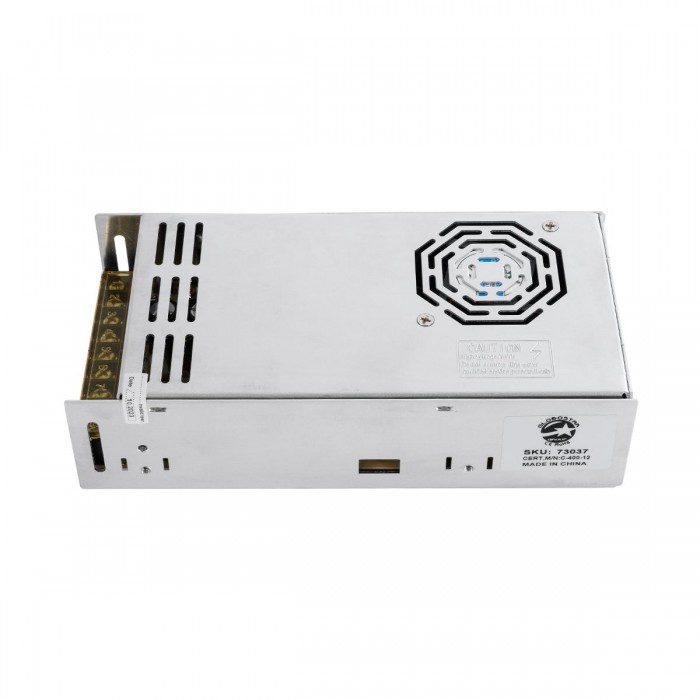 GloboStar® 73037 Μεταλλικό Τροφοδοτικό PELV για Προϊόντα LED 400W 33.3A - AC 220-240V σε DC 12V - IP20 - Μ20 x Π10 x Υ5cm - 3 Χρόνια Εγγύηση GloboStar® 73037 Μεταλλικό Τροφοδοτικό PELV για Προϊόντα LED 400W 33.3A - AC 220-240V σε DC 12V - IP20 - Μ20 x Π10 x Υ5cm - 3 Χρόνια Εγγύηση