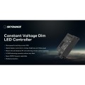 GloboStar® 73116 V1-B SKYDANCE DC RF 2.4Ghz Dimmer Constant Voltage Controller 1 Κανάλι DC 12-24V 1 x 20.5A 480W - Max 20.5A 480W - IP20 Μ9 x Π4 x Υ2.8cm - 5 Χρόνια Εγγύηση
