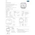 GloboStar® 73126 SS-C SKYDANCE AC RF 2.4Ghz & Push Switch 1 Κανάλι AC 100-240V 1 x 6A 1440W - Max 6A 1440W - IP20  Μ5.2 x Π5.2 x Υ2.6cm - 5 Χρόνια Εγγύηση