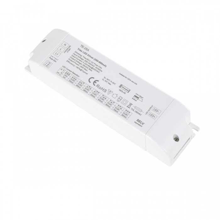 GloboStar® 73134 TE-25A SKYDANCE AC Triac Dimmable Constant Current LED Driver 1 Κανάλι AC 200-240V 1 x 0.22A 25W - Max 0.22A 25W - IP20 Μ17.5 x Π4.4 x Υ3cm - 5 Χρόνια Εγγύηση GloboStar® 73134 TE-25A SKYDANCE AC Triac Dimmable Constant Current LED Driver 1 Κανάλι AC 200-240V 1 x 0.22A 25W - Max 0.22A 25W - IP20 Μ17.5 x Π4.4 x Υ3cm - 5 Χρόνια Εγγύηση