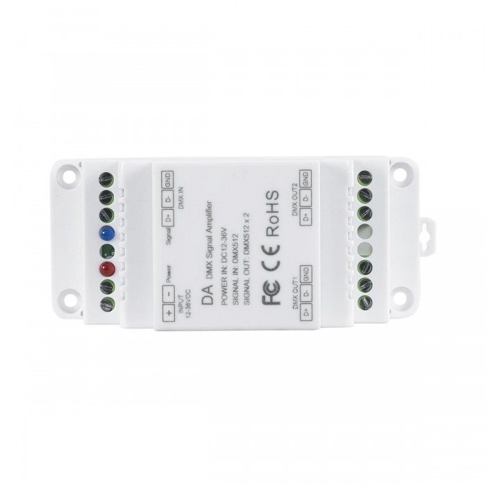 GloboStar® 73137 DA SKYDANCE DC DMX512 Signal Amplifier Din Rail Ράγας 2 Καναλιών DC 12-48V - IP20 Μ11.5 x Π5 x Υ6.5cm - 5 Χρόνια Εγγύηση GloboStar® 73137 DA SKYDANCE DC DMX512 Signal Amplifier Din Rail Ράγας 2 Καναλιών DC 12-48V - IP20 Μ11.5 x Π5 x Υ6.5cm - 5 Χρόνια Εγγύηση