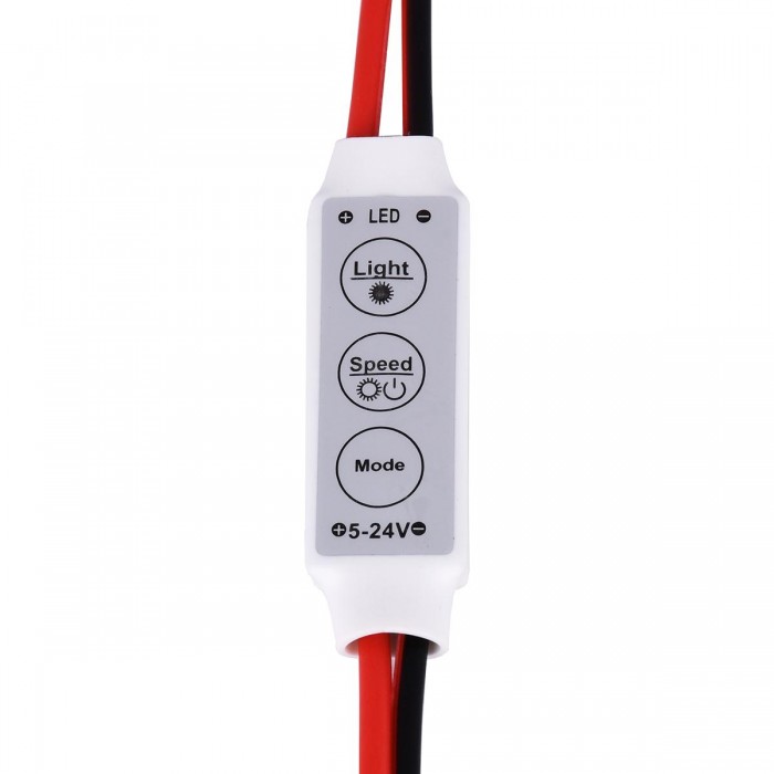 GloboStar® 73307 LED Dimmer με Καλώδιο 5-24V Max 144w