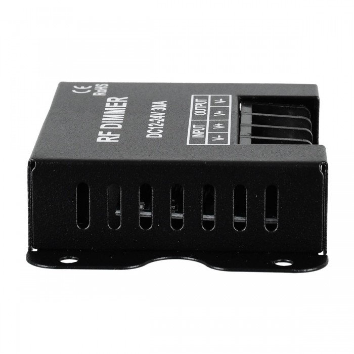 GloboStar® 73310 Ασύρματο LED Dimmer με Χειριστήριο RF 2.4Ghz DC 12-24V 30A Max 720W GloboStar® 73310 Ασύρματο LED Dimmer με Χειριστήριο RF 2.4Ghz DC 12-24V 30A Max 720W
