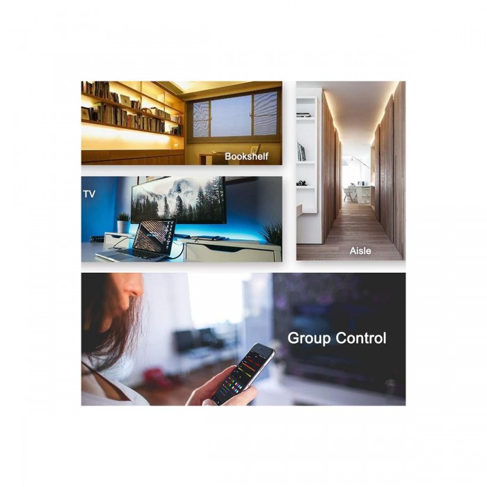 GLOBOSTAR® SP108E 73409 WiFi 2.4G Ψηφιακός Pixel Addressable Controller DC 5-12-24V IP20 - WiFi 2.4G - SPI/TTL Protocol 2048 IC - Μ8.1 x Π4.3 x Υ2.1cm - 2 Χρόνια Εγγύηση