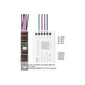 GLOBOSTAR® SP108E 73409 WiFi 2.4G Ψηφιακός Pixel Addressable Controller DC 5-12-24V IP20 - WiFi 2.4G - SPI/TTL Protocol 2048 IC - Μ8.1 x Π4.3 x Υ2.1cm - 2 Χρόνια Εγγύηση