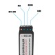 GloboStar® 73420 Ασύρματος LED Controller RGB με Χειριστήριο RF 2.4Ghz DC 5-24V Max 288W GloboStar® 73420 Ασύρματος LED Controller RGB με Χειριστήριο RF 2.4Ghz DC 5-24V Max 288W