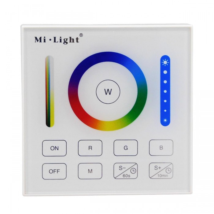 GloboStar® 73425 Mi-Light B0 LED RGBW+WW+CCT Smart Ασύρματο Χειριστήριο Αφής 2.4G RF Φορητό/Τοίχου με Μπαταρία για όλα τα Mi-Light Controller Box GloboStar® 73425 Mi-Light B0 LED RGBW+WW+CCT Smart Ασύρματο Χειριστήριο Αφής 2.4G RF Φορητό/Τοίχου με Μπαταρία για όλα τα Mi-Light Controller Box