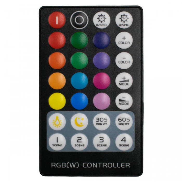 GloboStar® 73429 Ασύρματος LED RGB Controller με Χειριστήριο RF 2.4Ghz DC 5-24V Max 144W