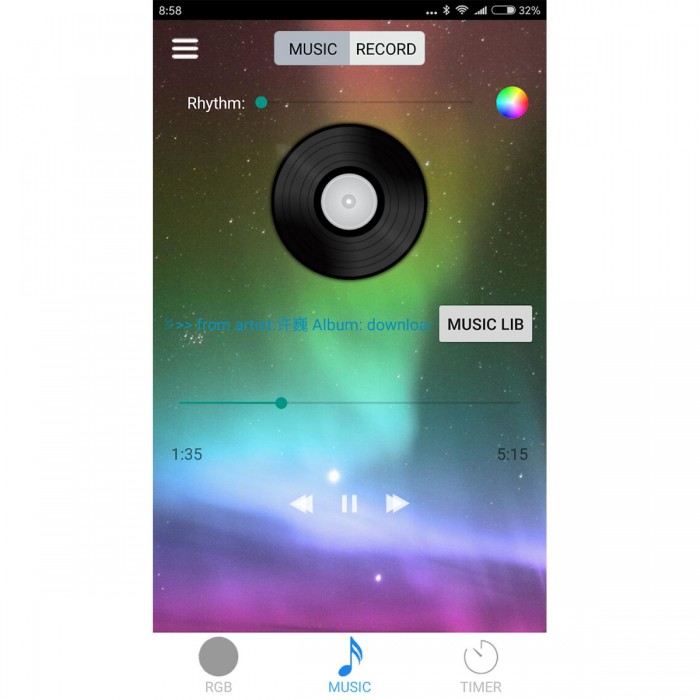 GloboStar® 73431 Ασύρματος Bluetooth LED RGB & Music Controller Sound Activated με Χειριστήριο IR & 2 Εξόδους RGB DC 5-24V Max 144W GloboStar® 73431 Ασύρματος Bluetooth LED RGB & Music Controller Sound Activated με Χειριστήριο IR & 2 Εξόδους RGB DC 5-24V Max 144W