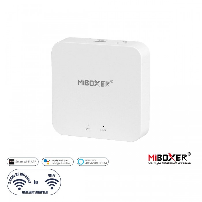 GloboStar® 73436 WL-BOX2 Mi-BOXER Smart Gateway Bridge Adapter WiFi to RF 2.4Ghz - Tuya Smart APP - USB Type-C DC 5V - IP20 Μ6.4 x Π6.4 x Υ1.5cm - 5 Years Warranty GloboStar® 73436 WL-BOX2 Mi-BOXER Smart Gateway Bridge Adapter WiFi to RF 2.4Ghz - Tuya Smart APP - USB Type-C DC 5V - IP20 Μ6.4 x Π6.4 x Υ1.5cm - 5 Years Warranty