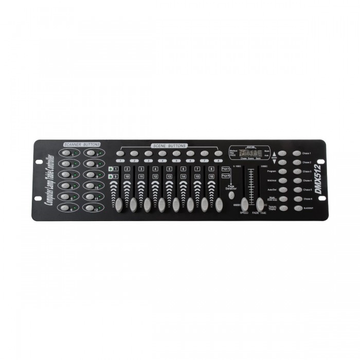 GloboStar® 73493 DMX 192 Channel Fader Console - Κονσόλα Φωτισμού 192 Καναλιών DMX AC 100-240V - IP20 Μ48 x Π13.5 x Υ7cm - 2 Χρόνια Εγγύηση GloboStar® 73493 DMX 192 Channel Fader Console - Κονσόλα Φωτισμού 192 Καναλιών DMX AC 100-240V - IP20 Μ48 x Π13.5 x Υ7cm - 2 Χρόνια Εγγύηση