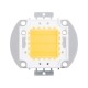 GloboStar® 73764 Υψηλής Ισχύος LED COB BRIDGELUX 30W 2400lm DC 28-32V - Μ5.5 x Π5.2 x Υ0.4cm - Θερμό Λευκό 2700K - 2 Χρόνια Εγγύηση