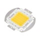 GloboStar® 73765 Υψηλής Ισχύος LED COB BRIDGELUX 50W 4000lm DC 28-32V - Μ5.6 x Π5.2 x Υ0.6cm - Θερμό Λευκό 2700K - 2 Χρόνια Εγγύηση