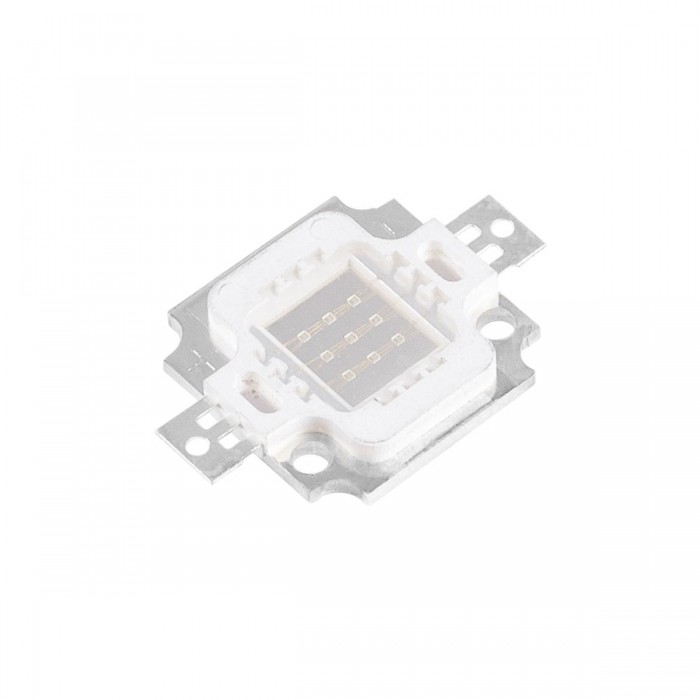 GloboStar® 73769 Υψηλής Ισχύος LED COB BRIDGELUX 10W 500lm DC 10-12V - M2.9 x P2 x Y0.3cm - Πράσινο - 2 Χρόνια Εγγύηση