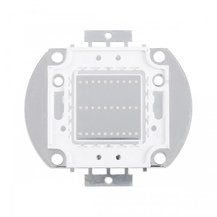 GloboStar® 73770 Υψηλής Ισχύος LED COB BRIDGELUX 30W 1500lm DC 20-24V - Μ5.5 x Π5.2 x Υ0.4cm - Πράσινο - 2 Χρόνια Εγγύηση