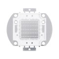 GloboStar® 73771 Υψηλής Ισχύος LED COB BRIDGELUX 50W 2500lm DC 20-24V - Μ5.6 x Π5.2 x Υ0.6cm - Πράσινο - 2 Χρόνια Εγγύηση