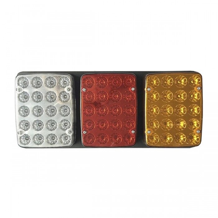 Πίσω Φανάρι Φορτηγού 60 LED 24 Volt Universal Αδιάβροχο IP66 GloboStar 75496 Πίσω Φανάρι Φορτηγού 60 LED 24 Volt Universal Αδιάβροχο IP66 GloboStar 75496