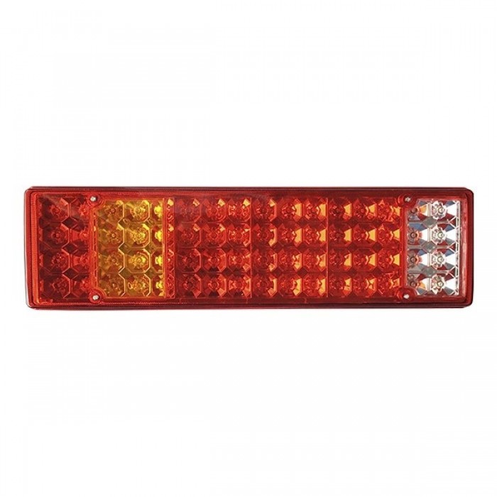 Πίσω Φανάρι Φορτηγού 64 LED 24 Volt Universal Αδιάβροχο IP66 GloboStar 75497 Πίσω Φανάρι Φορτηγού 64 LED 24 Volt Universal Αδιάβροχο IP66 GloboStar 75497