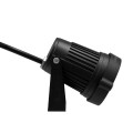GloboStar® 75581 Προβολάκι Κήπου Καρφωτό - Δαπέδου Bridgelux COB LED 10W 1200lm 35° DC 12-24V Αδιάβροχο IP67 Ψυχρό Λευκό 6000K Dimmable