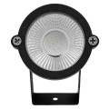 GloboStar® 75585 Προβολάκι Κήπου Καρφωτό - Δαπέδου Bridgelux COB LED 10W 1000lm 35° DC 12V Αδιάβροχο IP67 Ultra Κόκκινο Dimmable