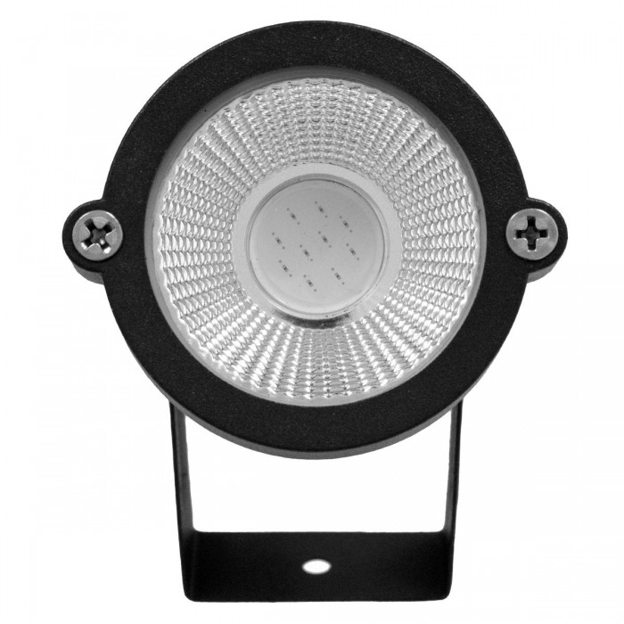 GloboStar® 75587 Προβολάκι Κήπου Καρφωτό - Δαπέδου Bridgelux COB LED 10W 1000lm 35° DC 24V Αδιάβροχο IP67 Ultra Μπλε Dimmable