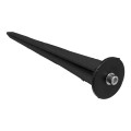 GloboStar® 75587 Προβολάκι Κήπου Καρφωτό - Δαπέδου Bridgelux COB LED 10W 1000lm 35° DC 24V Αδιάβροχο IP67 Ultra Μπλε Dimmable