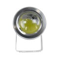 GloboStar® 75590 Προβολάκι Κήπου Δαπέδου COB LED 10W 800lm 35° DC 12V Αδιάβροχο IP65 Ψυχρό Λευκό 6000K Dimmable - 2 Χρόνια Εγγύηση