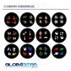GloboStar® 75599 Προβολάκι Κήπου Καρφωτό - Δαπέδου Epistar LED 6W 300lm 60° AC 230V Αδιάβροχο IP44 RGB με 12 Διαφορετικά Σχέδια Φωτισμού