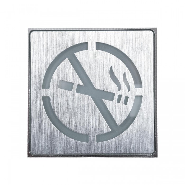 GloboStar® SENSATI 75652 Φωτιστικό Τοίχου Ένδειξης NO SMOKING LED 1W AC 220-240V IP20 - Σώμα Αλουμινίου - Μ11 x Π11 x Υ3cm - Κόκκινο GloboStar® SENSATI 75652 Φωτιστικό Τοίχου Ένδειξης NO SMOKING LED 1W AC 220-240V IP20 - Σώμα Αλουμινίου - Μ11 x Π11 x Υ3cm - Κόκκινο