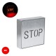 GloboStar® SENSATI 75653 Φωτιστικό Τοίχου Ένδειξης STOP LED 1W AC 220-240V IP20 - Σώμα Αλουμινίου - Μ11 x Π11 x Υ3cm - Κόκκινο GloboStar® SENSATI 75653 Φωτιστικό Τοίχου Ένδειξης STOP LED 1W AC 220-240V IP20 - Σώμα Αλουμινίου - Μ11 x Π11 x Υ3cm - Κόκκινο