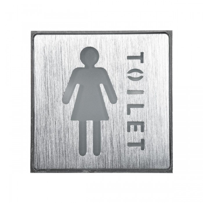 GloboStar® SENSATI 75655 Φωτιστικό Τοίχου Ένδειξης TOILET WOMAN LED 1W AC 220-240V IP20 - Σώμα Αλουμινίου - Μ11 x Π11 x Υ3cm - Κόκκινο GloboStar® SENSATI 75655 Φωτιστικό Τοίχου Ένδειξης TOILET WOMAN LED 1W AC 220-240V IP20 - Σώμα Αλουμινίου - Μ11 x Π11 x Υ3cm - Κόκκινο