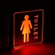 GloboStar® SENSATI 75655 Φωτιστικό Τοίχου Ένδειξης TOILET WOMAN LED 1W AC 220-240V IP20 - Σώμα Αλουμινίου - Μ11 x Π11 x Υ3cm - Κόκκινο GloboStar® SENSATI 75655 Φωτιστικό Τοίχου Ένδειξης TOILET WOMAN LED 1W AC 220-240V IP20 - Σώμα Αλουμινίου - Μ11 x Π11 x Υ3cm - Κόκκινο