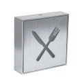 GloboStar® SENSATI 75660 Φωτιστικό Τοίχου Ένδειξης RESTAURANT FORK & KNIFE LED 1W AC 220-240V IP20 - Σώμα Αλουμινίου - Μ11 x Π11 x Υ3cm - Πορτοκαλί GloboStar® SENSATI 75660 Φωτιστικό Τοίχου Ένδειξης RESTAURANT FORK & KNIFE LED 1W AC 220-240V IP20 - Σώμα Αλουμινίου - Μ11 x Π11 x Υ3cm - Πορτοκαλί
