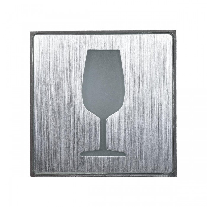 GloboStar® SENSATI 75662 Φωτιστικό Τοίχου Ένδειξης GLASS OF WINE LED 1W AC 220-240V IP20 - Σώμα Αλουμινίου - Μ11 x Π11 x Υ3cm - Πορτοκαλί GloboStar® SENSATI 75662 Φωτιστικό Τοίχου Ένδειξης GLASS OF WINE LED 1W AC 220-240V IP20 - Σώμα Αλουμινίου - Μ11 x Π11 x Υ3cm - Πορτοκαλί